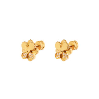 Серьги Flowery Gear Earring - Gold VIVA LA VIKA