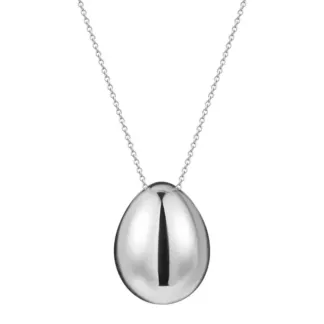 Колье Big Boiled Egg Necklace - Silver VIVA LA VIKA