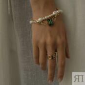 Браслет Pearly Green Bracelet PHENOMENAL STUDIO фото 2