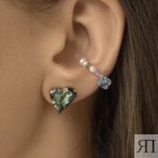 Серьги Love. Green Earrings PHENOMENAL STUDIO фото 4