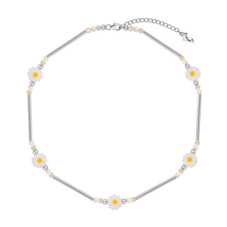 Чокер Hippie Silver Chic Choker - Yellow KOTLO STUDIO