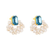 Серьги Aquamarine Earrings PHENOMENAL STUDIO фото 3