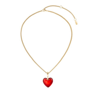 Цепь Lonely Heart Red-Gold Necklace KOTLO STUDIO