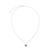 Колье Cross Heart Necklace - Silver BY DEBORAH GARDNER фото 3