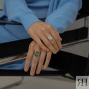 Кольцо Baguette Erinite Gold Ring PHENOMENAL STUDIO фото 4