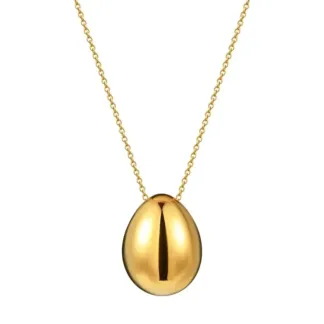 Колье Mini Boiled Egg Necklace - Gold VIVA LA VIKA