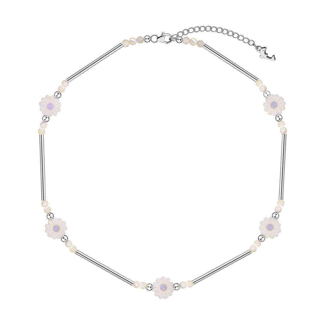 Чокер Hippie Silver Chic Choker - Violet KOTLO STUDIO фото 1