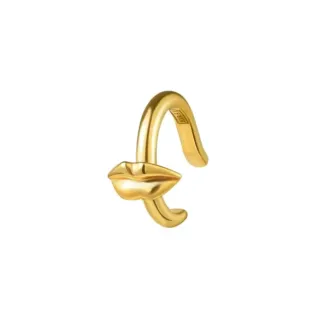 Кафф Kiss Me Softly Lip Cuff - Gold BON BON