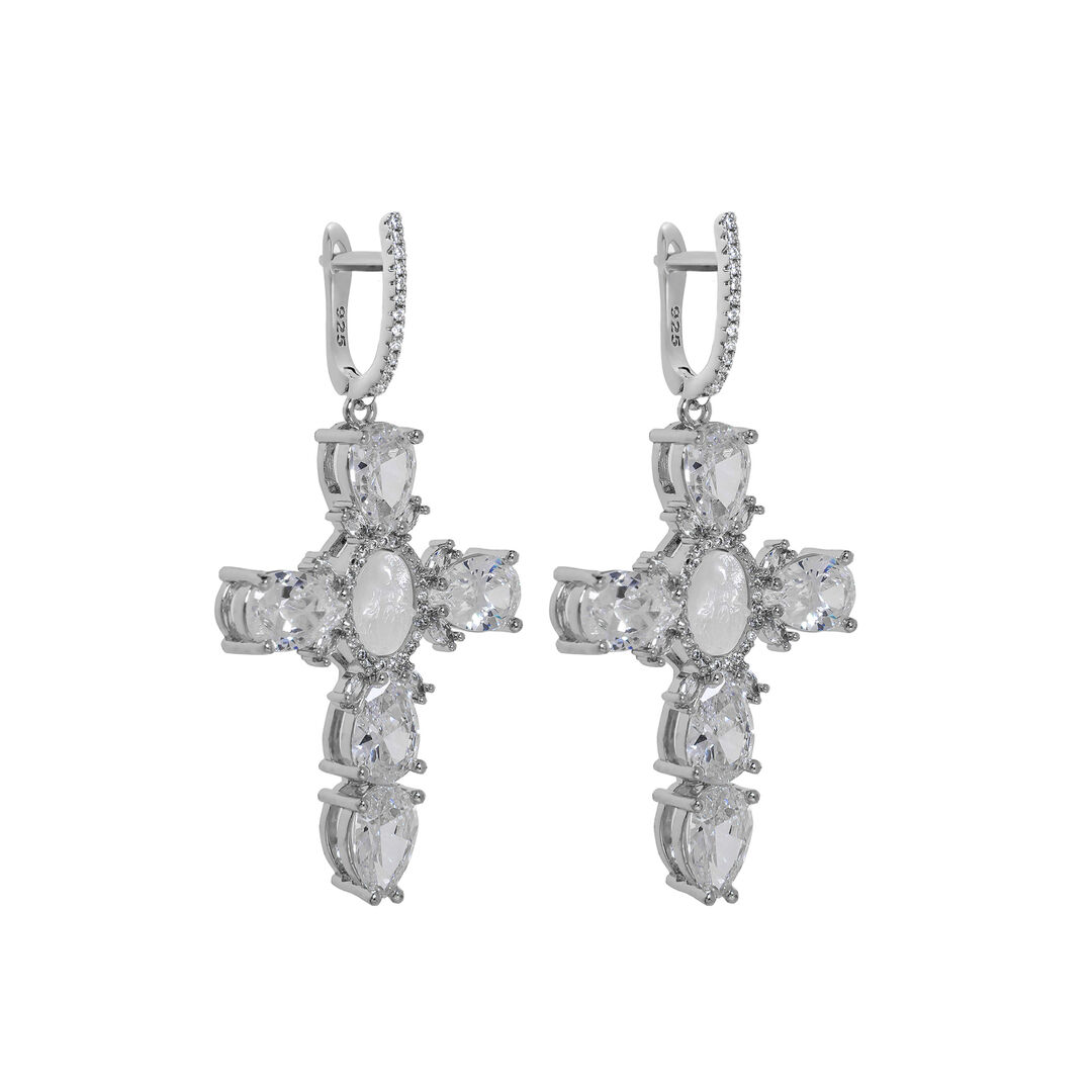 Серьги Maria Silver Earring LA CONCEPTION DE SAFINA ANTONINA фото 1