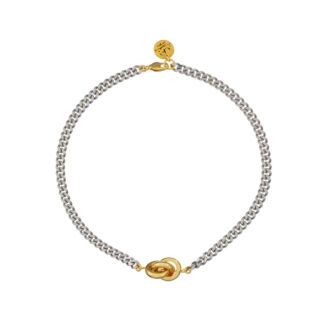 Цепь Gold Knot Necklace LA CONCEPTION DE SAFINA ANTONINA