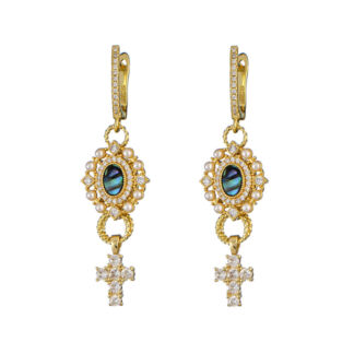 Серьги Spanish lace Cross Earring LA CONCEPTION DE SAFINA ANTONINA