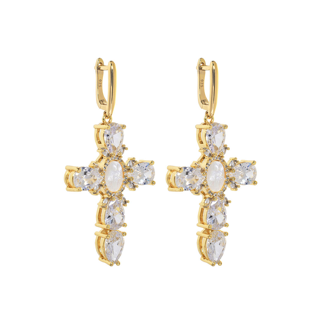 Серьги Maria Gold Earring LA CONCEPTION DE SAFINA ANTONINA фото 1