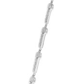 Колье Crystal Pin Necklace – Silver BLING BLING фото 3