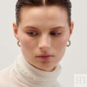 Серьги Base Hoop Earrings MOONSWOON фото 2