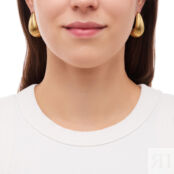 Серьги Shell Drop Earrings – Gold DÉJÀ VU фото 2