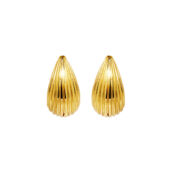 Серьги Shell Drop Earrings – Gold DÉJÀ VU фото 3