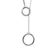 Колье Silver Necklace With Rings FREE FORM фото 3