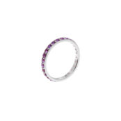 Кольцо Pave Ring – Silver Violet VIVA LA VIKA фото 1