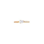 Кольцо Pear Ring – Gold Champagne VIVA LA VIKA фото 3