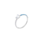 Кольцо Pear Ring – Silver Blue VIVA LA VIKA фото 1