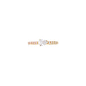 Кольцо Pear Ring – Gold Pink VIVA LA VIKA фото 3