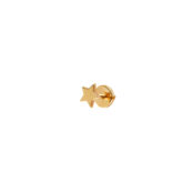 Пусет Plain Star Stud Earring – Gold VIVA LA VIKA фото 1