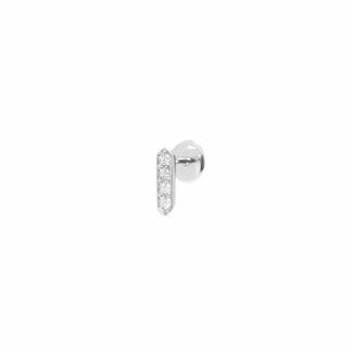 Пусет Diamond Bar Stud Earring VIVA LA VIKA