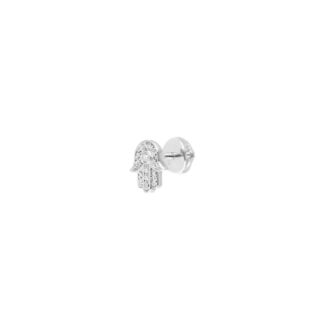 Пусет Diamond Hamsa Stud Earring VIVA LA VIKA