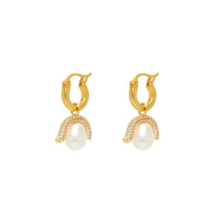 Серьги Baby Paris Earrings PEARL OCTOPUSS.Y