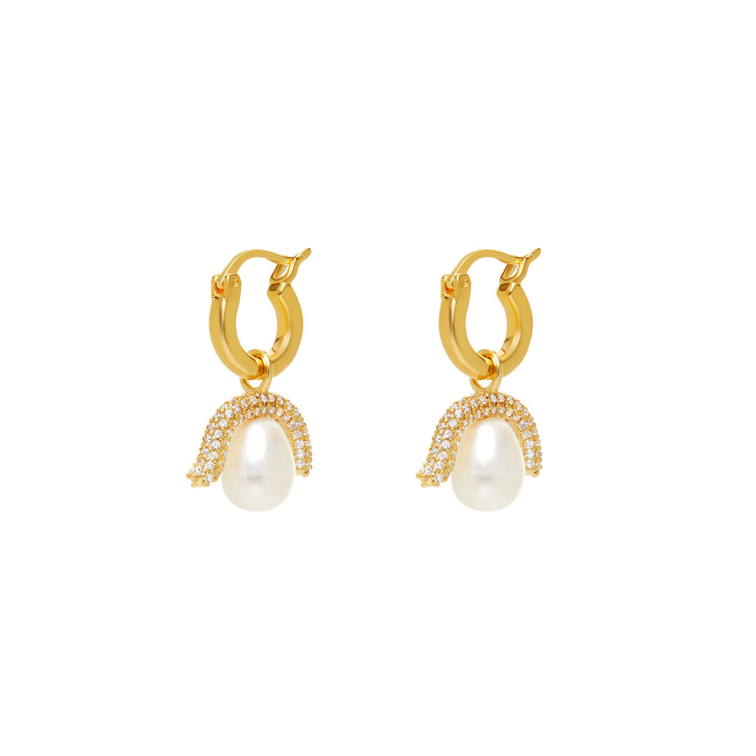 Серьги Baby Paris Earrings PEARL OCTOPUSS.Y фото 1