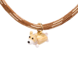 Колье Knitted Cutie Necklace - Corgi HOLLY JUNE