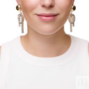 Серьги Chain Loop Earring PEARL OCTOPUSS.Y фото 2