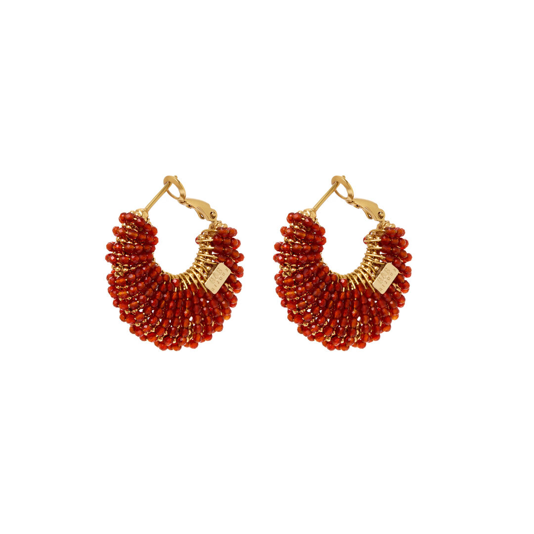 Серьги Izzia Earrings - Red GAS BIJOUX фото 1