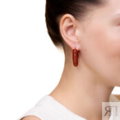 Серьги Izzia Earrings - Red GAS BIJOUX фото 4