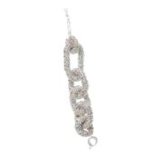 Браслет Diamond Tire Bracelet - Silver PEARL OCTOPUSS.Y фото 3