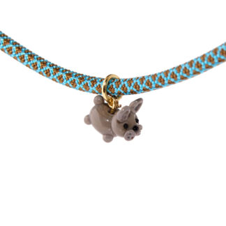 Колье Knitted Cutie Necklace - French Bulldog HOLLY JUNE