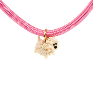 Колье Knitted Cutie Necklace - Maltipoo HOLLY JUNE