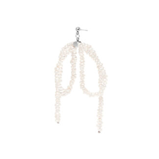 Серьга Pearly Bow Earring HOLLY JUNE