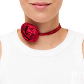 Колье Rosette Tie Necklace - Crimson PETIT MOMENTS фото 2