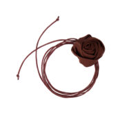 Колье Rosette Tie Necklace - Brown PETIT MOMENTS фото 1