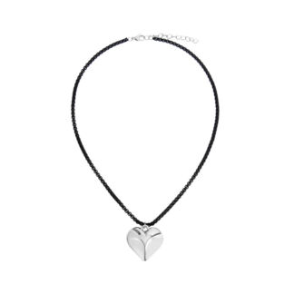 Колье Veronica Enamel Chain Necklace - Silver PETIT MOMENTS