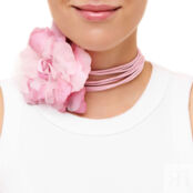 Колье Tie Dye Flower Necklace - Pink PETIT MOMENTS фото 2