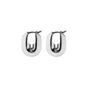 Серьги Puffy U-Link Earring - Silver JENNY BIRD фото 3