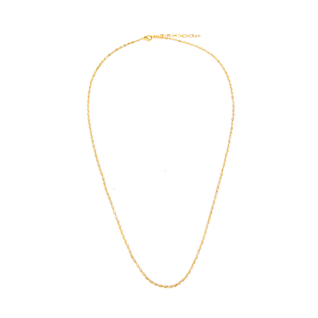 Колье Gold Layered Necklace FREE FORM фото 1