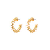 Серьги Gold Spring Earrings FREE FORM фото 1