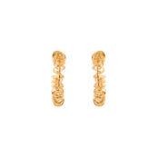 Серьги Gold Spring Earrings FREE FORM фото 3