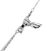 Колье Silver Chain Necklace With A Bow FREE FORM фото 3