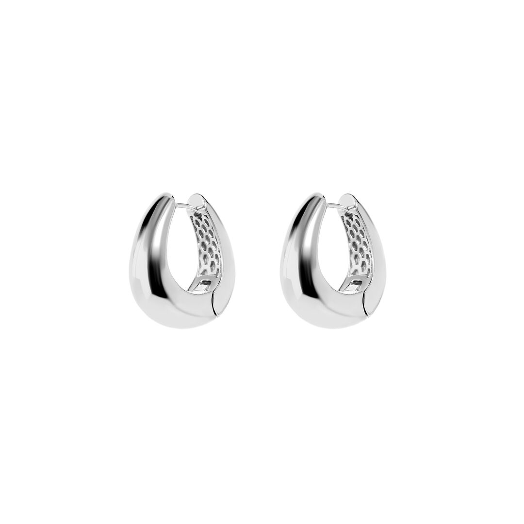 Серьги Silver Blown Earrings FREE FORM фото 1