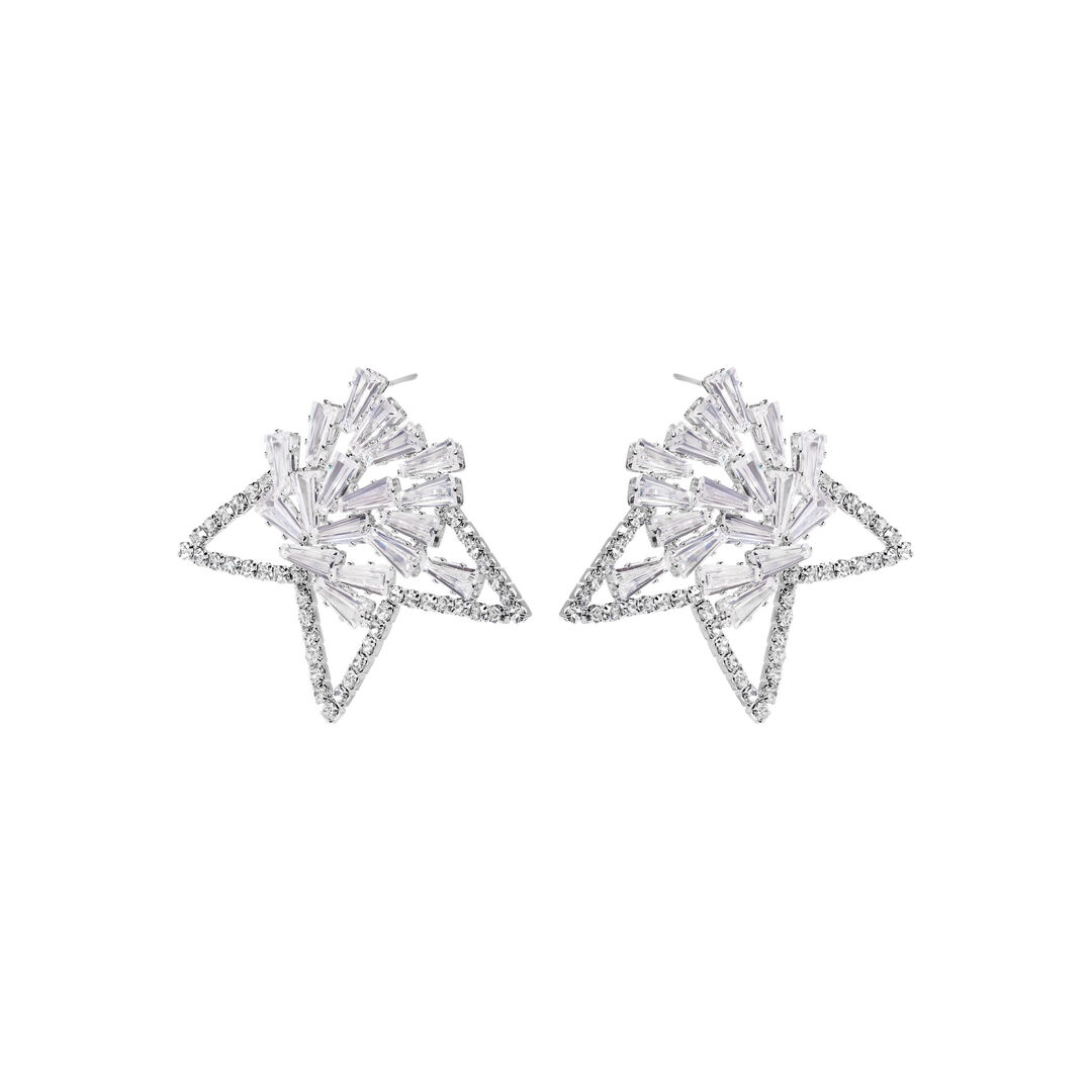 Серьги Half Star Earrings FREE FORM фото 1