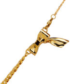 Колье Golden Chain Necklace With A Bow FREE FORM фото 3